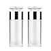 Airless Empty Pump Bottle, Yebeauty Refillable Travel Size Container Airless Bottle - Pack of 2,30ml/1oz