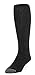 Galiva Men's Cotton ExtraSoft Over the Calf Cushion Socks - 3 Pairs, Black, Large