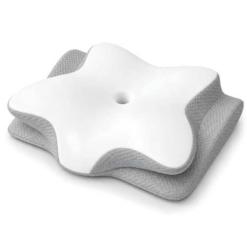TRADE AND GLOBE Ergonomic Bed Pillow