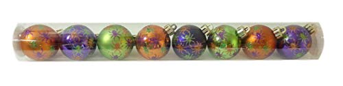 Darice Halloween Spiders 45mm Plastic Mini Ornament Set of 8