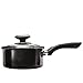 Ecolution Artistry Nonstick Sauce Pan, Easy To Clean, Comfortable Handle, Even Heating, Dishwasher Safe Pots and Pans, 3-Quart, Black