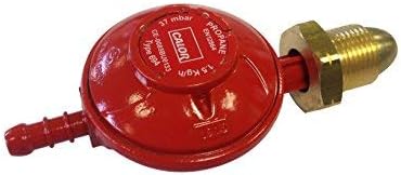 Calor Brand 37Mbar Propane Regulator Screw On POL Inlet 8mm Outlet