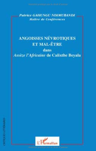 Angoisses névrotiques et mal-être dans 