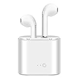 DUOER Bluetooth Headphones Earbuds Wireless Bluetooth Headset Stereo Earphone Anti-Sweat Sport Headphones with Charging Case for Most Smartphones