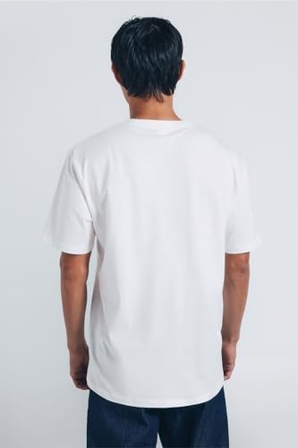 Camiseta con El Logo, Marfil, M