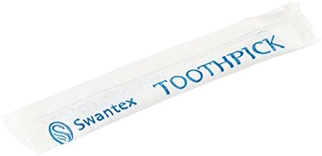 Swantex Quality Individually Wrapped Toothpicks choose pack size (200)