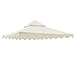 Yescom 10' x 10' Gazebo Patio Canopy Replacement Cover 2 Tier UV30 200g/sqm Top W/ Scalloped Valance