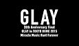 20th Anniversary Final GLAY in TOKYO DOME 2015 Miracle Music Hunt Forever[Blu-ray限定-PREMIUM BOX-]