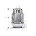 White Knight 1709S-4 Chrome M14x1.50 Bulge Acorn Lug Nut, 4 Pack