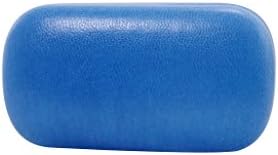 Contact Lens Carrying Case Leather Sky Blue Left/Right cup