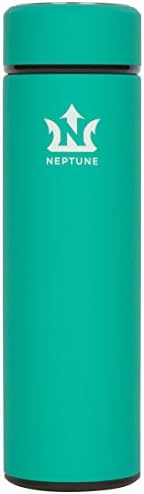 Neptune S1 - Vacuum Insulated, Double Walled Stainless Steel Water Bottle (17oz / 500mL) Sea Green