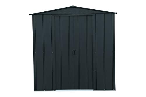 duramax top shed 6’ x 4’ metal outdoor shed - astonshedsuk