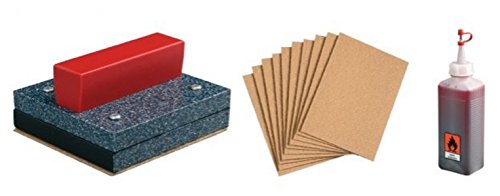 PIKO G SCALE MODEL TRAINS - TRACK CLEANING SET - BLOCK, PADS, FLUID - 35411