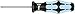 Wera 05032050001 Kraftform Stainless 3367 Torx Screwdriver, TX 8 Head, 2-3/8
