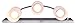 CANARM LTD. IVL370A03BPT Hampton 3 Bulb Vanity Light, Brushed Pewter