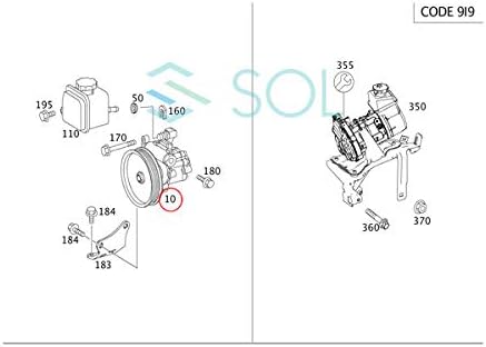 ベンツ X164 駆動パーツ W164 W251 パワステポンプ パワーステアリングポンプ Gl550 ビューティー 車 バイク Ml350 Ml550 R350 R550 B0m8gjcz