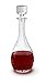 Circleware Odyssey Glass Wine Whiskey Liquor Bottle Decanter with Stopper, 30 Ounce