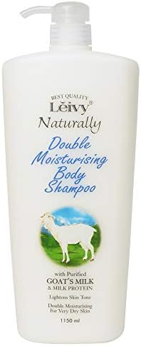 Ravie Body Shampoo Goat Milk & Milk Protein, 45.2 fl oz (1,150 ml)