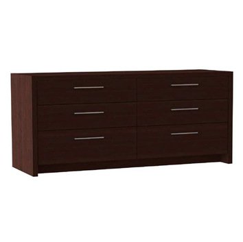 Manhattan 3 3 Wenge 6 Drawer Chest Of Drawers Cupboard Wardrobe