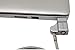 Sendt Silver Notebook Laptop Keyed Lock for Wedge Security Slots