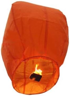The Orignal Sky Lantern Orange 1 Each