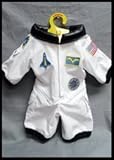Teddy Bear Space Shuttle WHITE Astronaut Space Flight Suit Fit 14