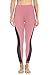 QUEENIEKE Women Yoga Pants Color Blocking Mesh Workout Running Leggings Tights Size M Color Begonia Pinkthumb 2