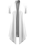 lymanchi Women Open Front Soft Cardigans Cover up