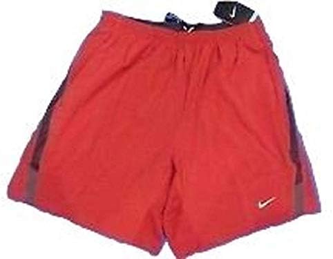 nike red womens shorts