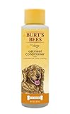 Burt's Bees for Dogs Natural Oatmeal Conditioner with Colloidal Oat Flour and Honey | Puppy and Dog Shampoo, 10 Ounces