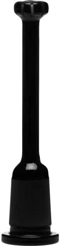 SCIENTIFIC GLASSWARE STEMS 12-618 18MM BY 14MM STEM SHOWER BLACK 4.5"