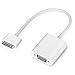 JIMAT iPad iPhone 30 Pin to VGA, Dock Connector to VGA Cable Adapter Video Converter | Support iOS 9.3 | Extender Projector, TV, Monitor | Compatible for iPad 2 3 iPhone 4 4S iPod Touch 4