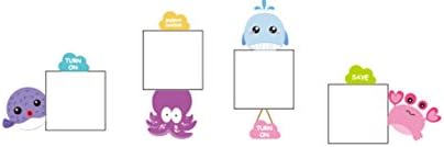 Cutelyn Leading Star Cheap Fashion Practical Children's Room Bedroom Light Switch Funny Wall Decorating Vinyl Stickers