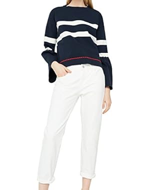 Mango Women's Relaxed Crop Cigar Jeans