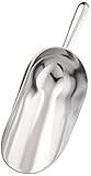 Winco AS-12 Aluminum Utility Scoop, 12-Ounce, Medium