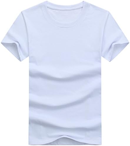 Summer pure white lady short sleeve T-shirt pure version of the pattern of semi-sleeves (L)