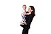 MOMSKISS Cotton Baby Carrier Backpack with Hip Seat for Infant, Child, Toddler- All Seasons 360 Ergonomic Baby Carrier - 6 Position Child Carrier - Black (3 Months+)