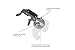 JGT Standard Pistol Grip Grease Gun 6000psi, GP6001