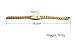 Free Engraving-Customized Stainless Steel Medical Alert ID Bracelet for Men,Gold Plated,7.5