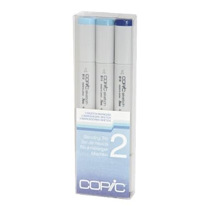 Copic Sketch Marker Set 3 Blending Trio 2
