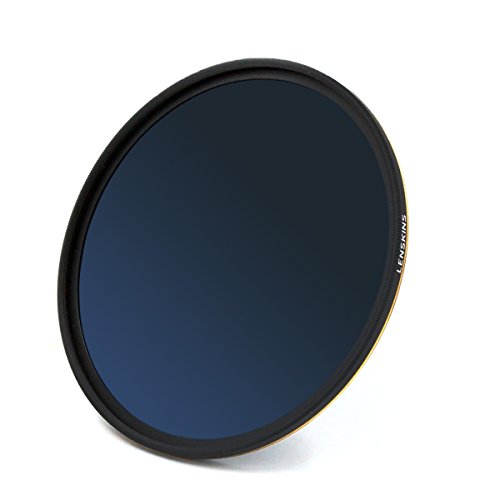 LENSKINS 82mm ND 1000 Filter, 10 Stop Neutral Density Filter for Camera Lenses, 16-Layer Multi-Resistant Coated, German Optics Glass, Weather-Seal ND Filter with Lens Cloth