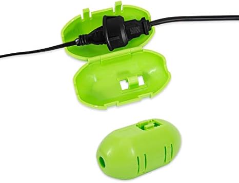 Amazon Com Extension Cord Protective Cover Green For Electric Tools Yard Cord Protective Case Extension Cord Safety Seal Cover Indoor Outdoor For Electric Leaf Blower Trimmers Power Tools Home Kitchen