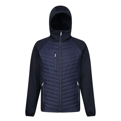 Regatta Professional Men's Navigate Hybrid Lightweight Jacket, Insulated & Stretchable - Perfect for Outdoors, Walking, Hiking & Camping