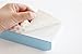 Chris.W 1Pack Self-Stick Pencil Tray - Under Desk Holder Pop-up Pen Storage Drawer Organizer(White and Blue)