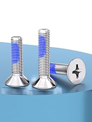 M5x6(15pcs) Flat Head Machine Screws, 304 Stainless