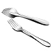Salad Forks Set of 12, LIANYU Stainless Steel Flatware Silverware Forks, Appetizer Dessert Forks, Mirror Finish, Dishwasher Safe