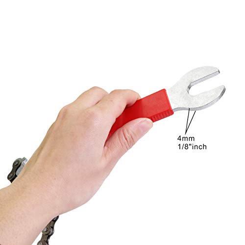 IZTOSS Bicycle Cassette/Rotor Locking Removal Tool and Sprocket Remover/Pedal Wrench, 1/2 x 3/32 - Thumbnail 2