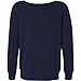 Customized Girl Kale University Sweatshirt: Ladies Triblend Wideneck Sweatshirt