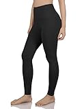 ODODOS Women's High Waisted Tummy Control Yoga Pants,Full-Length Leggings with Inner Pockets