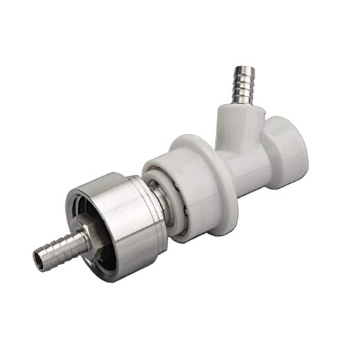 Homebrew Stainless Carbonation Cap Carbonator with Ball Lock Disconnect 1/4 Barb for Beer or Soda Maker by SYL